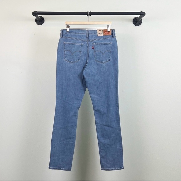 NWT Levi’s 724 High Rise Slim Straight Women’s Jeans Slate Reveal - Picture 6 of 9